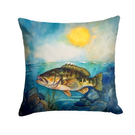 Smallmouth Bass Indoor-Outdoor Decorative Pillow
