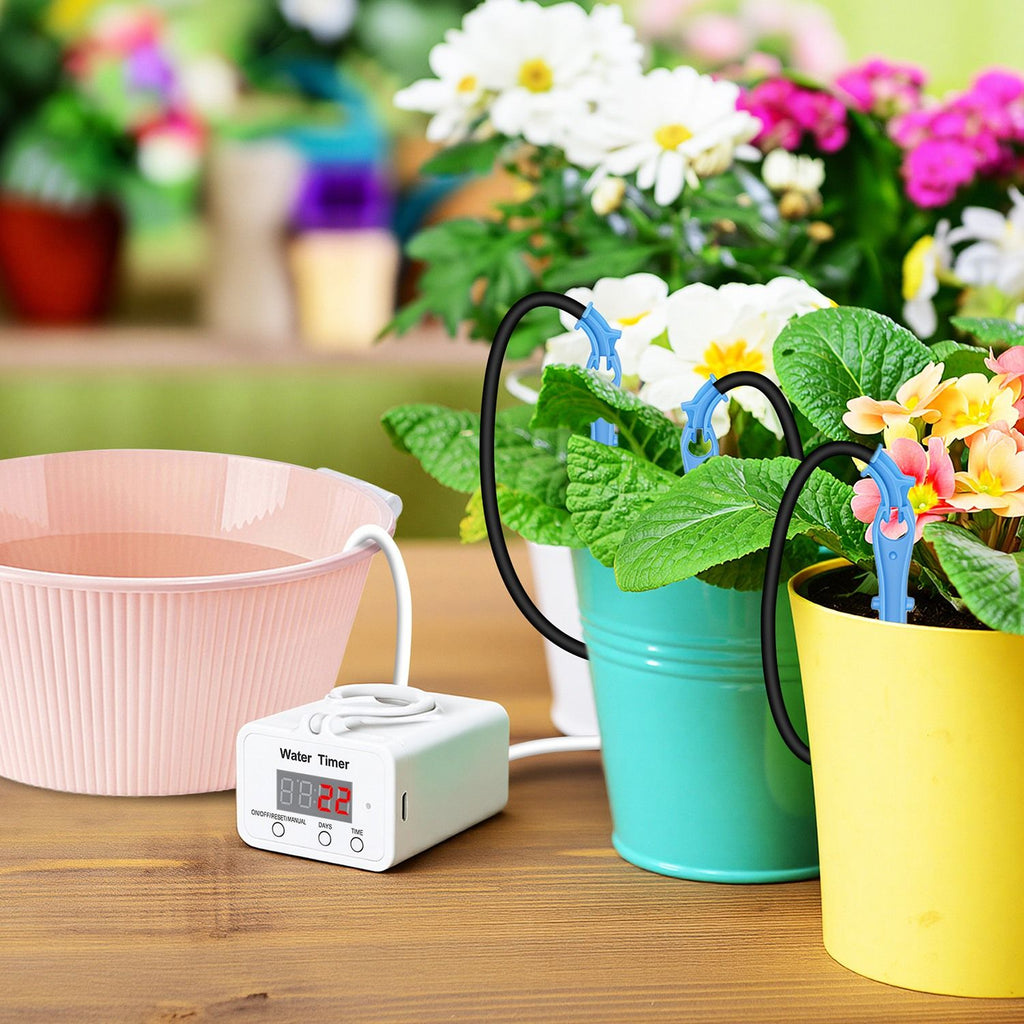 Programmable Indoor Plant Drip Watering System