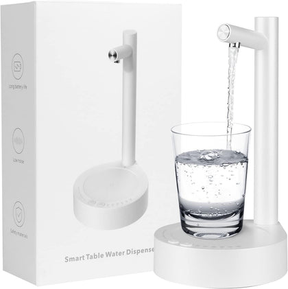 Smart Desktop Water Bottle Dispenser with USB Charging