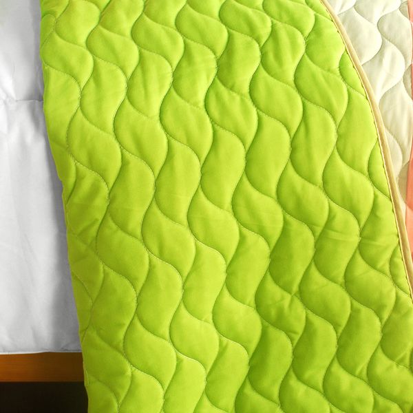 Smile Again Handmade Patchwork Quilt and Sham Set