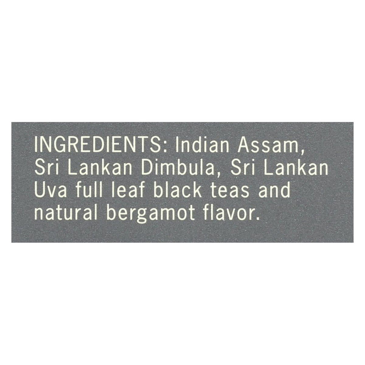 Lord Bergamot Full-Leaf Black Tea