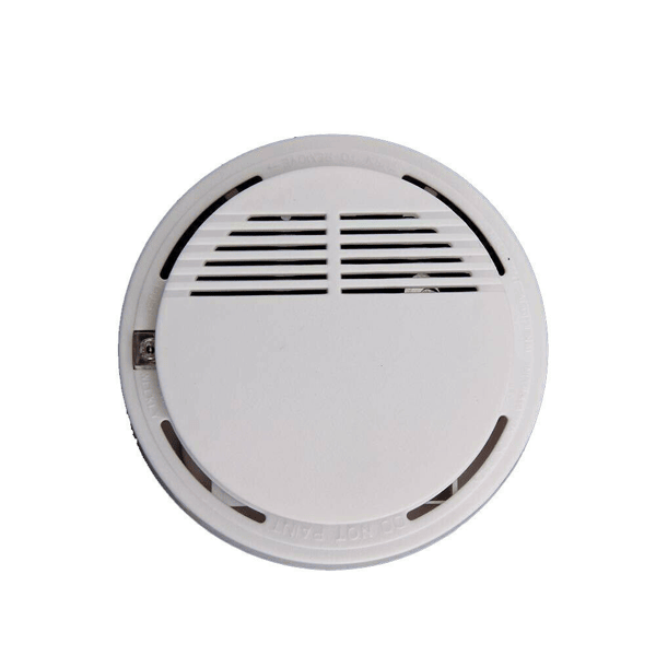 Smoke Alarm Detector with Photoelectric Sensor and Battery Included
