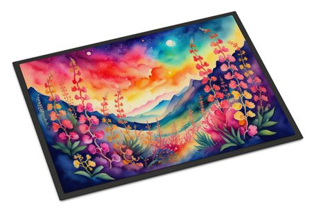 Snapdragon in Color Floral Doormat