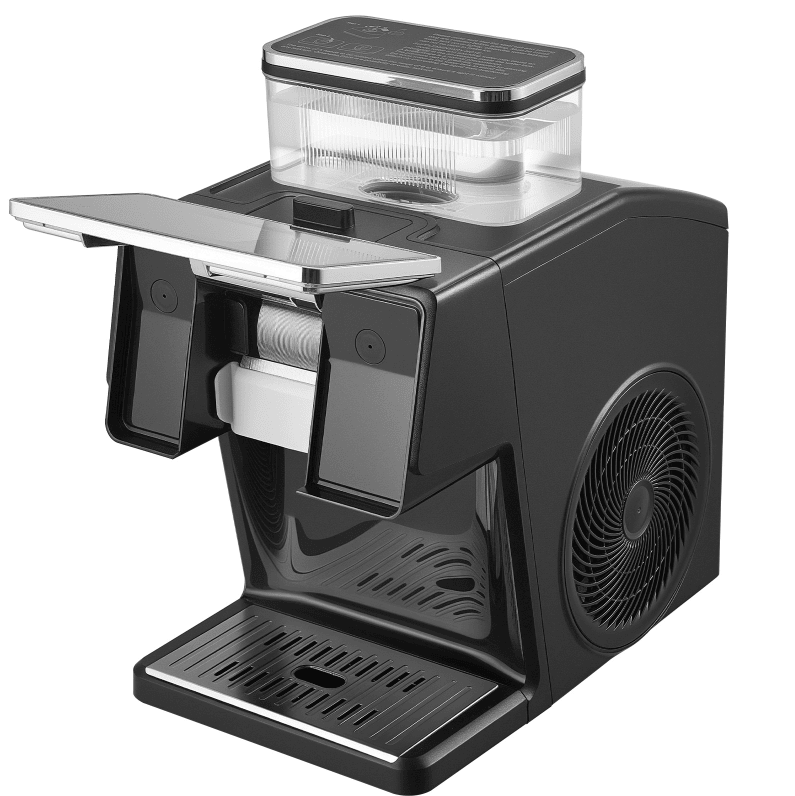 Snowflake Ice Maker with Auto-Cleaning