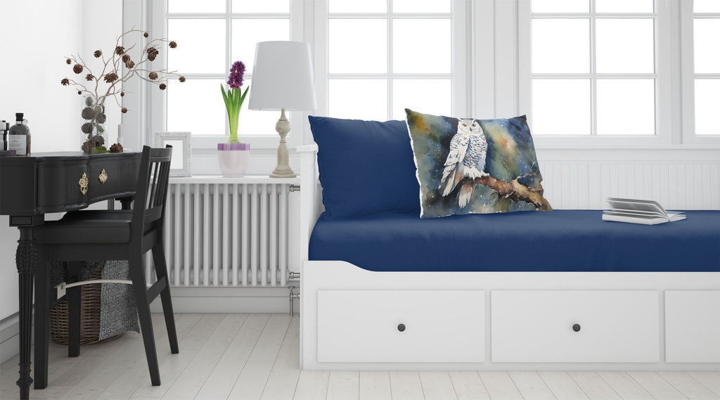 Snowy Owl Artwork Easy-Care Pillowcase