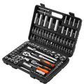 108-Piece Metric Socket Set (4-) with Storage Case for Automotive Repair