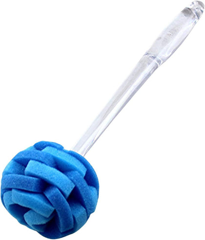 Soft Touch Dish Brush with Ergonomic Handle for Glassware