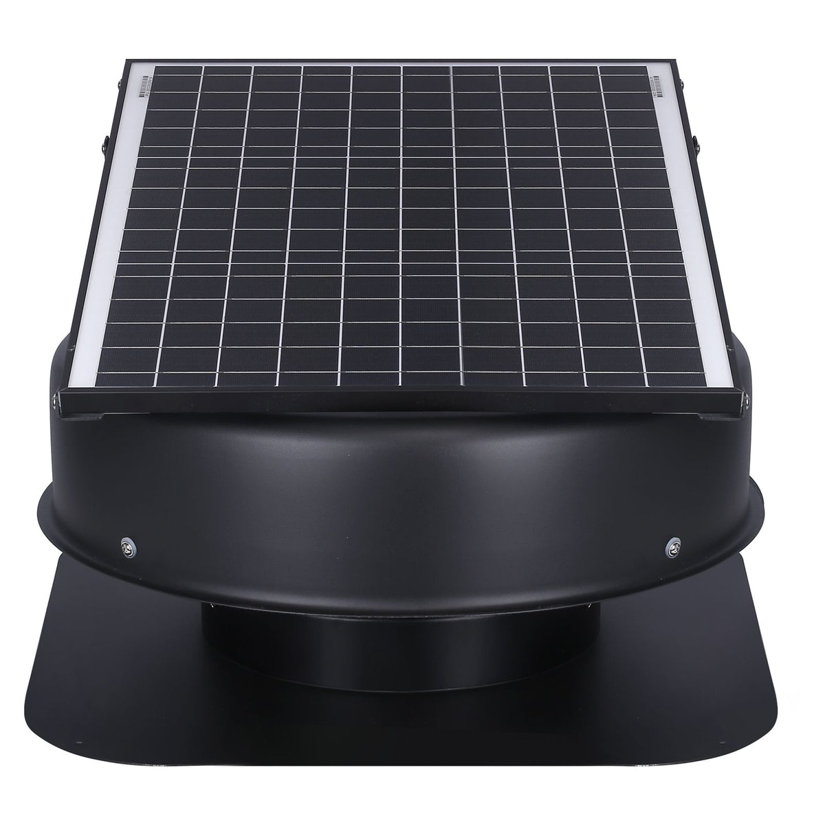 Solar Attic Fan with MPPT, 2800 CFM, Smart Temp Control