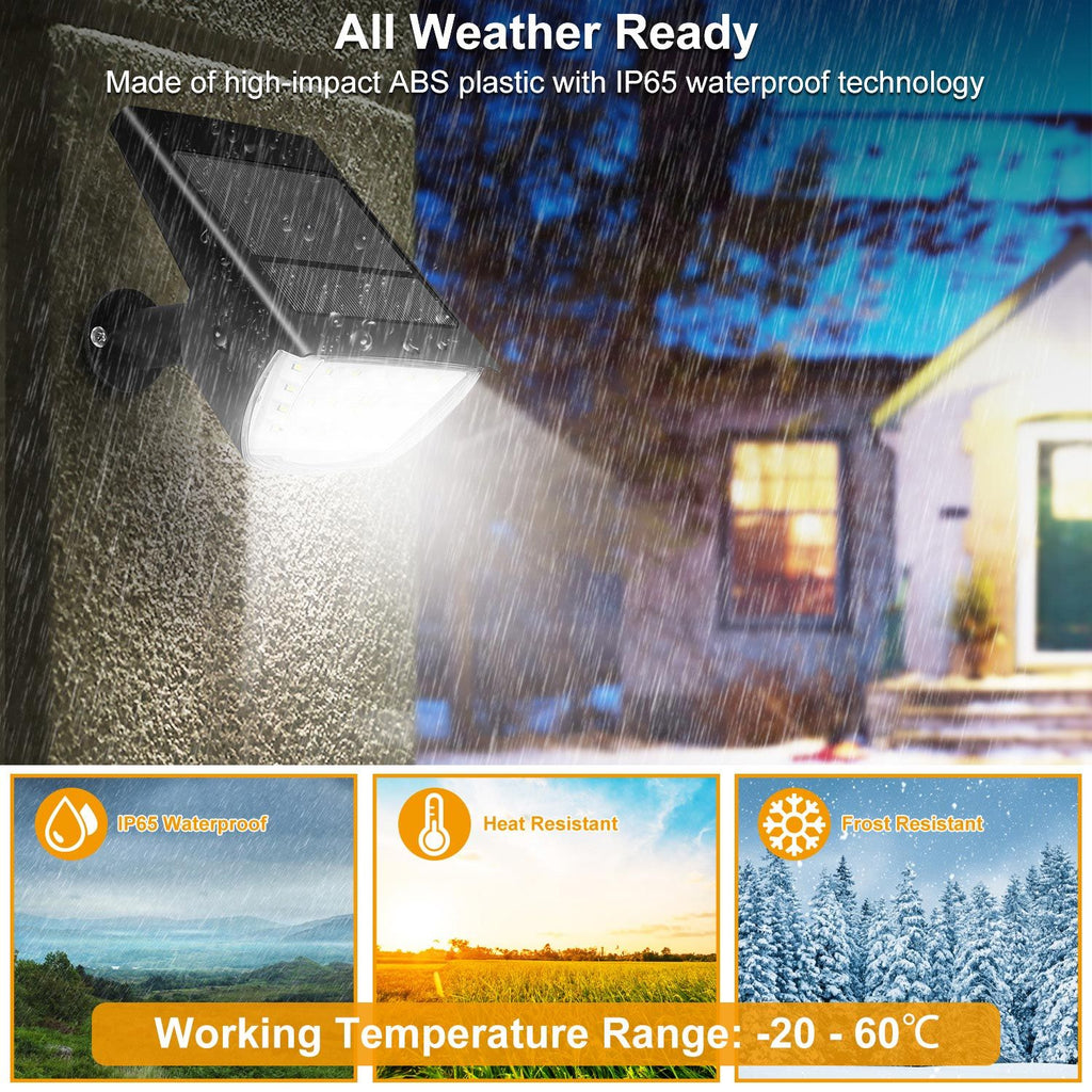 Solar Landscape Spotlight with Automatic Night Lighting