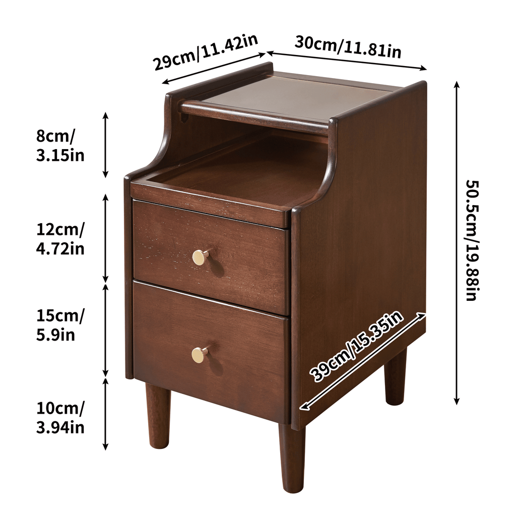 Bedside Storage with Quiet, Thoughtful Details