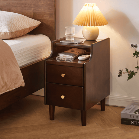Bedside Storage with Quiet, Thoughtful Details