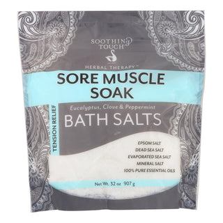 Soothing Touch Sore Muscle Soak Bath Salts –