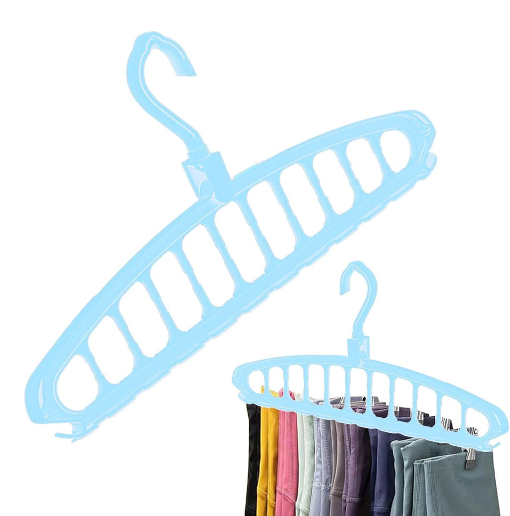 Space Saving Hangers, Clothes Hangers, 11 Holes Sturdy Hanger Clothes Organizer, Wardrobe Storage Ha