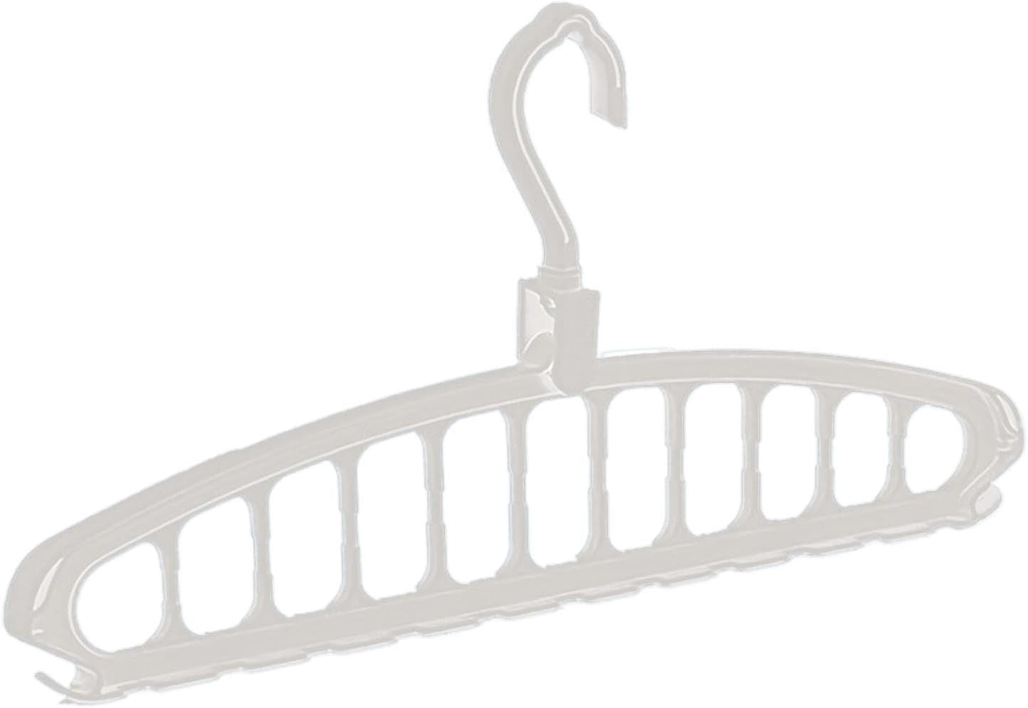 Space Saving Hangers, Clothes Hangers, 11 Holes Sturdy Hanger Clothes Organizer, Wardrobe Storage Ha