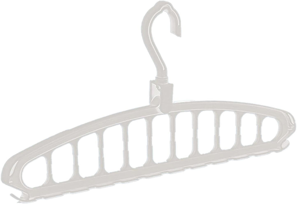 Space Saving Hangers, Clothes Hangers, 11 Holes Sturdy Hanger Clothes Organizer, Wardrobe Storage Ha
