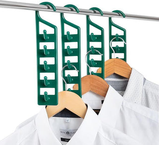 Space-Saving Clothes Hangers for Shirts, Pants, Jeans, and Sweaters