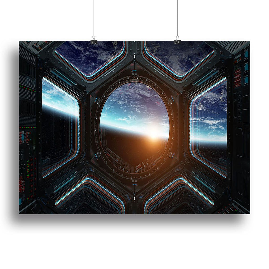 Space Ship Window Art for an Imaginative View