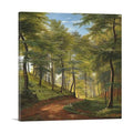 Spring Day In a Beech Forest Canvas Art