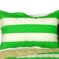 Spring Time Three-Piece Patchwork Quilt Set