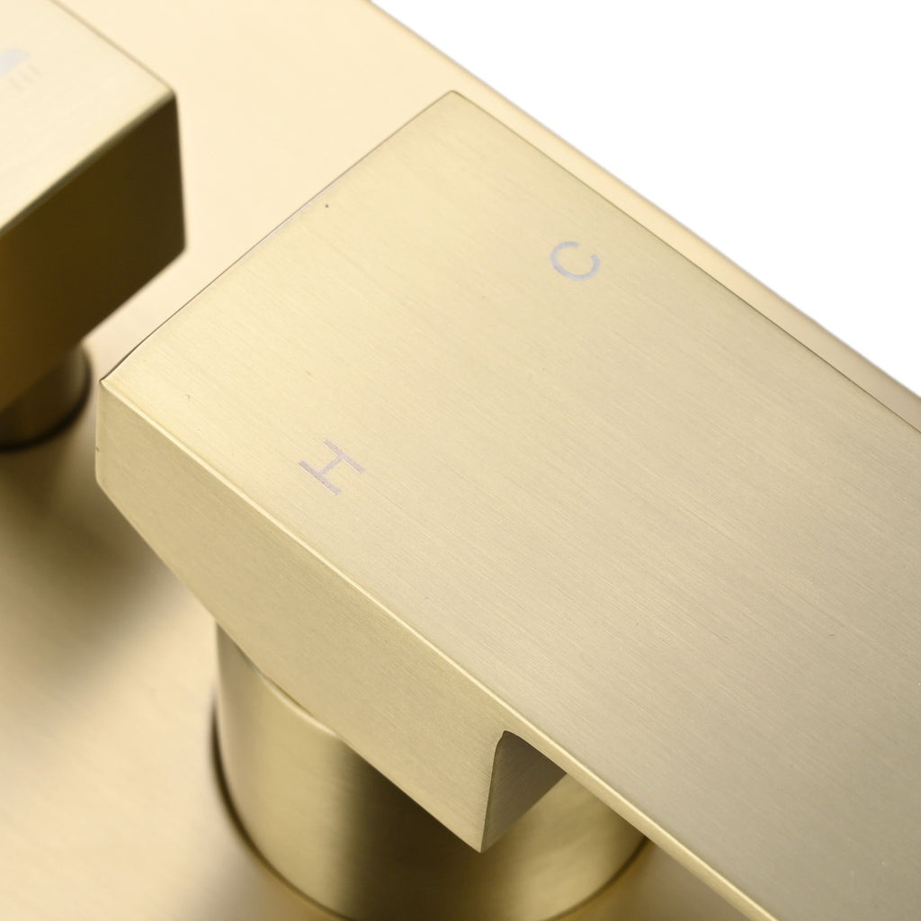 Aquaterior Gold Concealed Rain Shower System