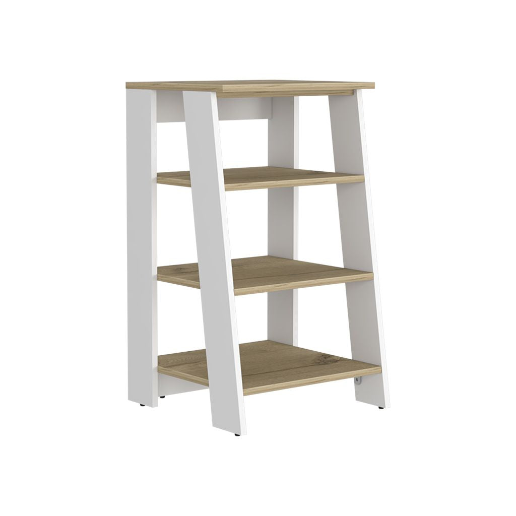 St. Clair Linen Cabinet – Four Open Shelves, Simple Assembly