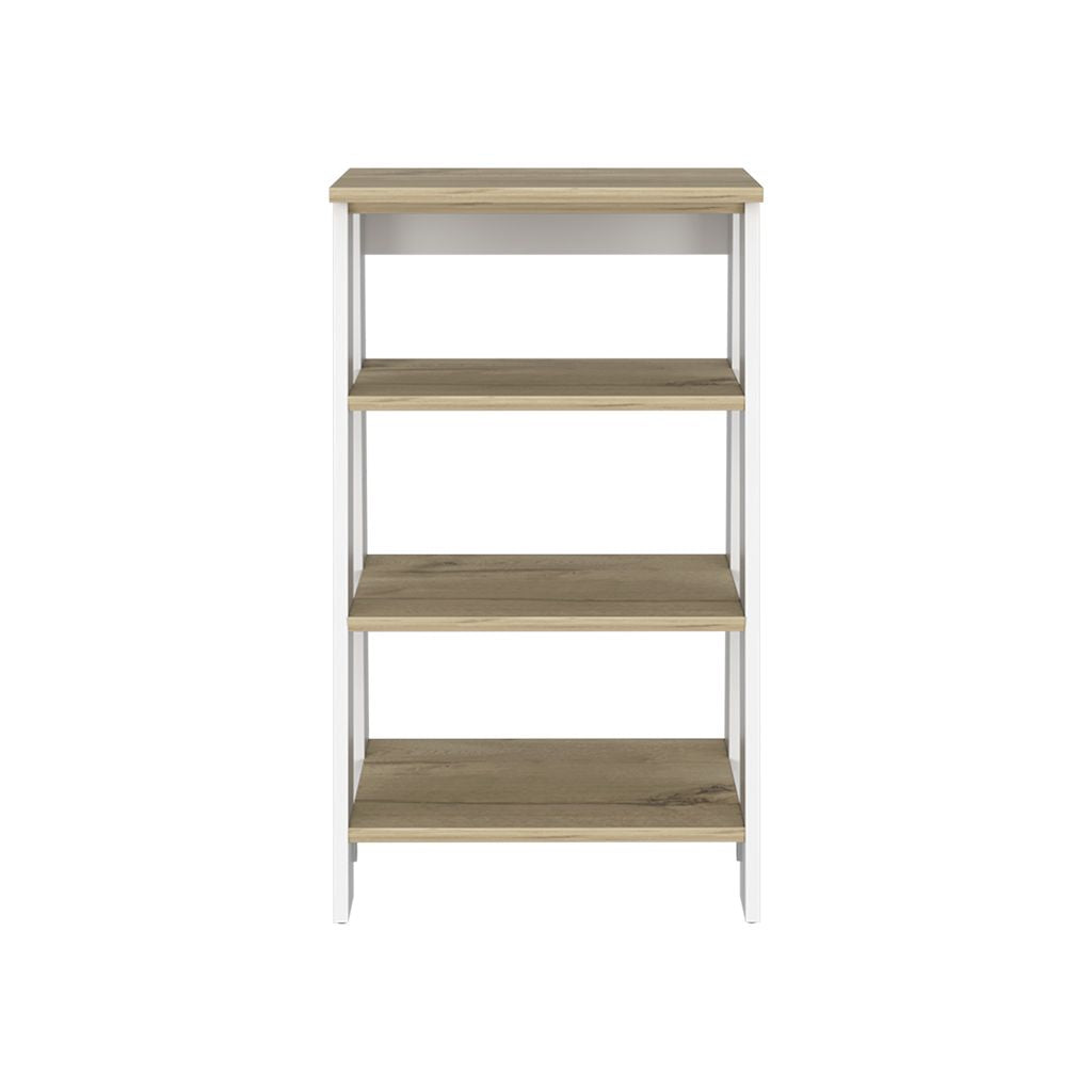 St. Clair Linen Cabinet – Four Open Shelves, Simple Assembly