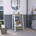 St. Clair Linen Cabinet – Four Open Shelves, Simple Assembly