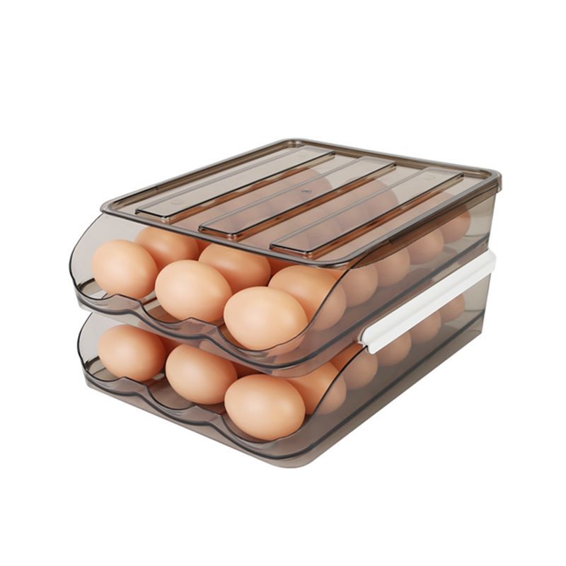 Stackable Egg Storage Box for Refrigerator Organization