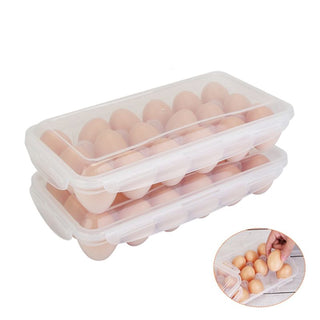 Stackable Egg Storage Box for Refrigerator Organization