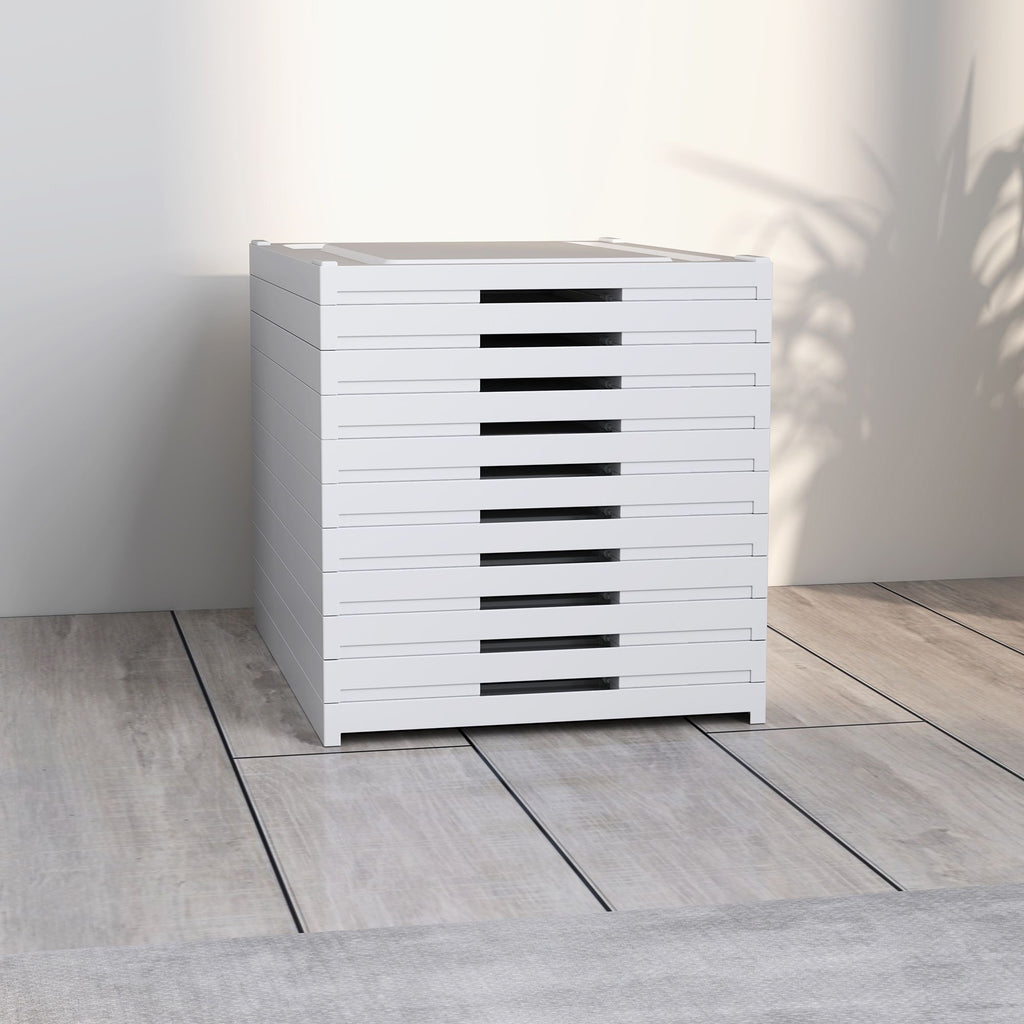 Foldable Shoe Storage Boxes with Clear Doors – 10 Pack No Assembly Needed