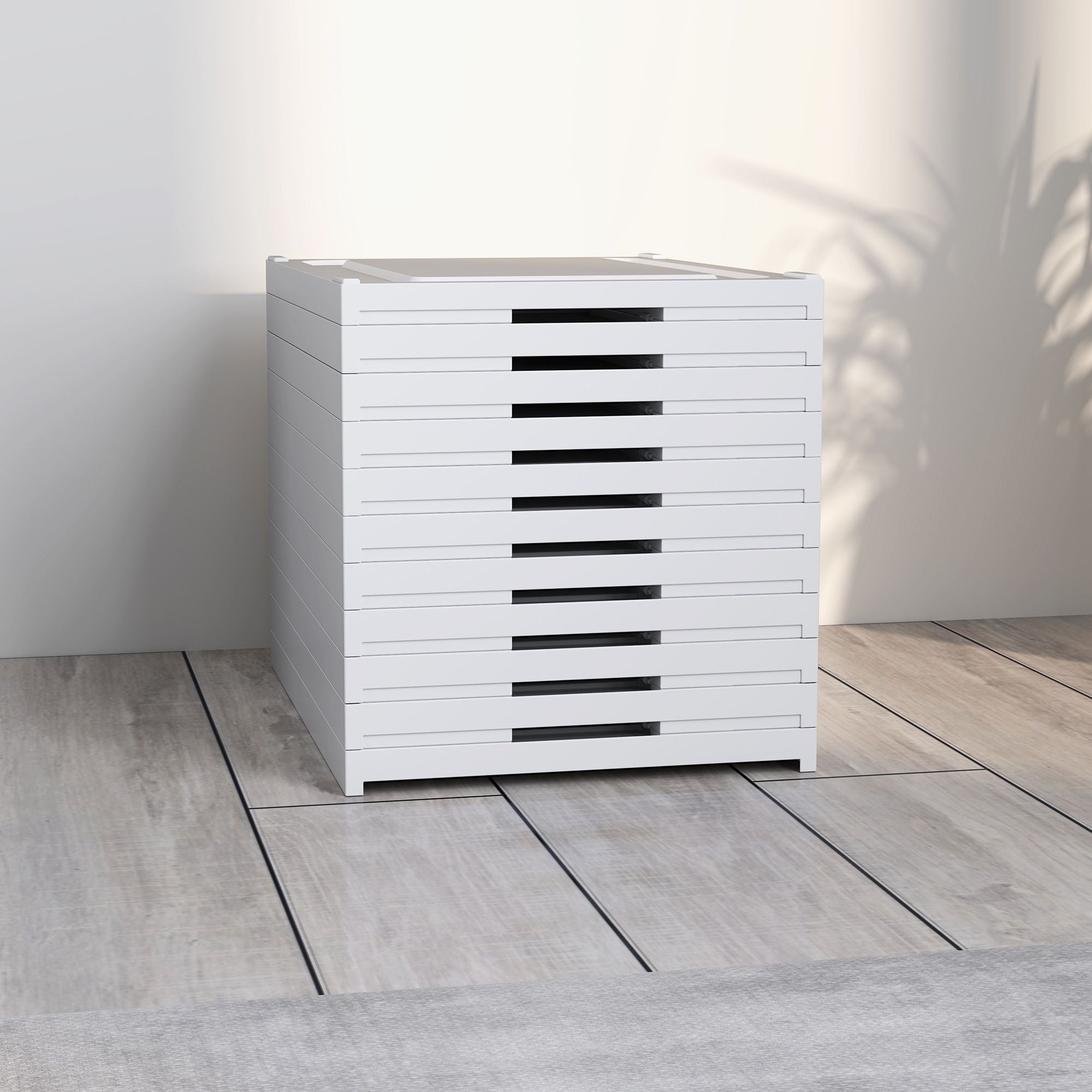 Foldable Shoe Storage Boxes with Clear Doors – 10 Pack No Assembly Needed