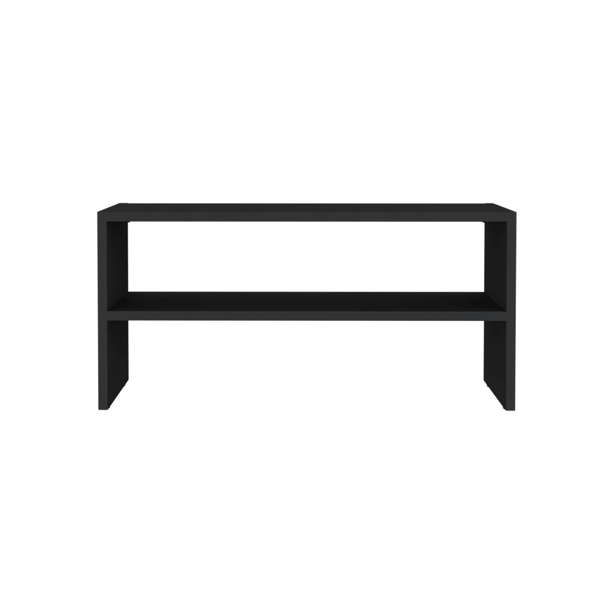 Stackable Shoe Rack Howard – Compact Two-Shelf Storage Unit