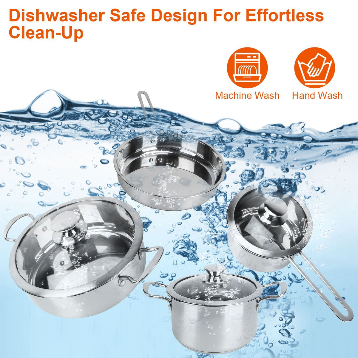 Versatile Cookware Set for Everyday Meals