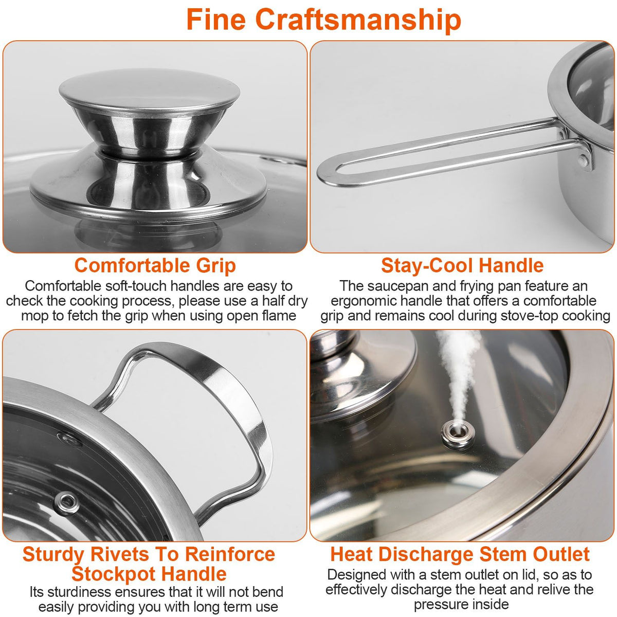 Versatile Cookware Set for Everyday Meals