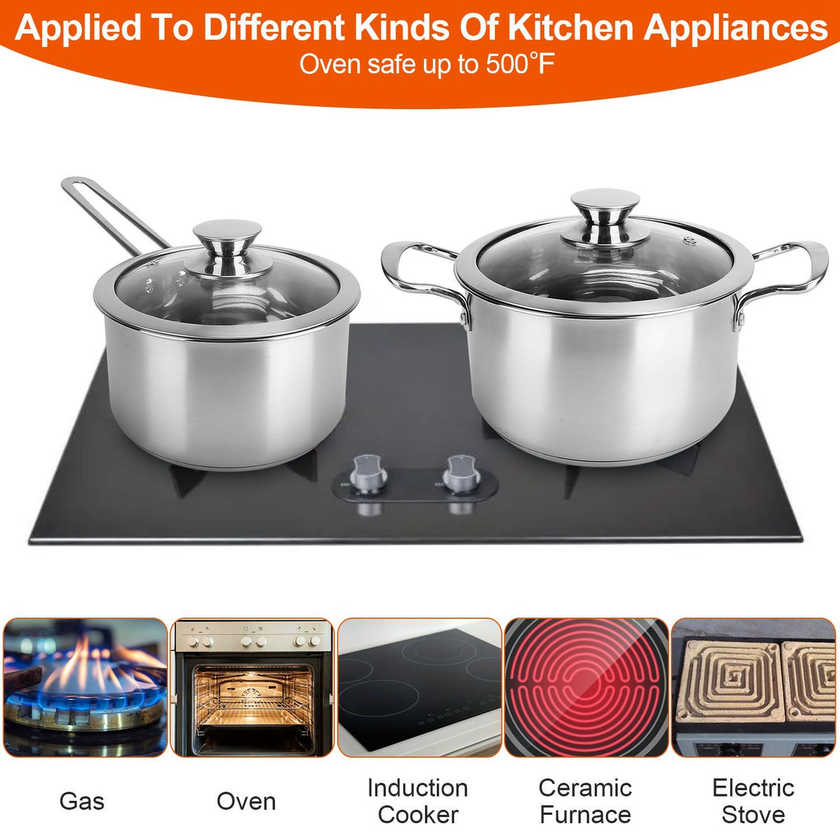 Versatile Cookware Set for Everyday Meals