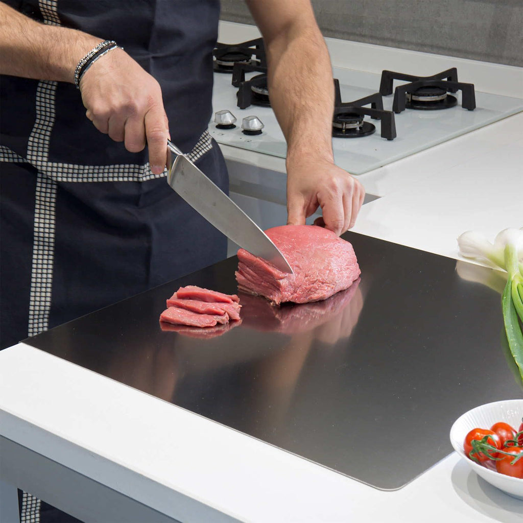 A Multi-Tasking Cutting Board for Prep, Baking, and Serving