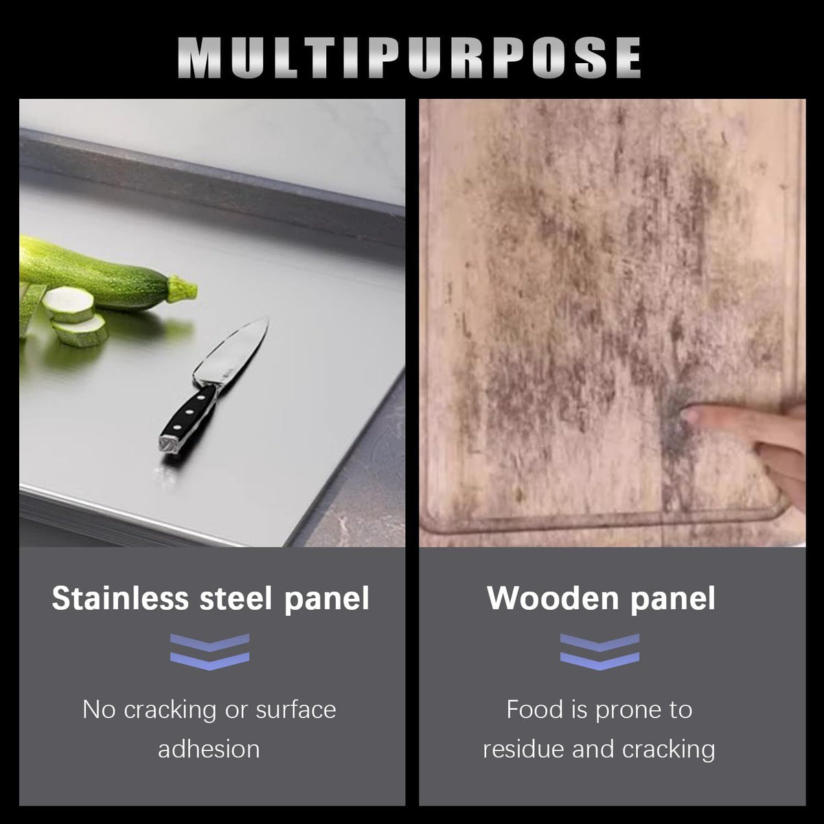 A Multi-Tasking Cutting Board for Prep, Baking, and Serving