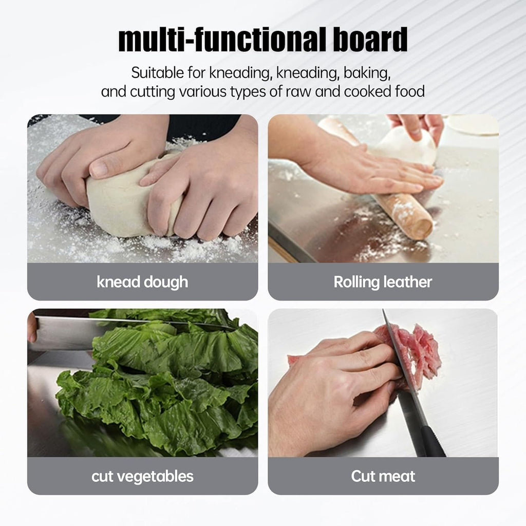 A Multi-Tasking Cutting Board for Prep, Baking, and Serving