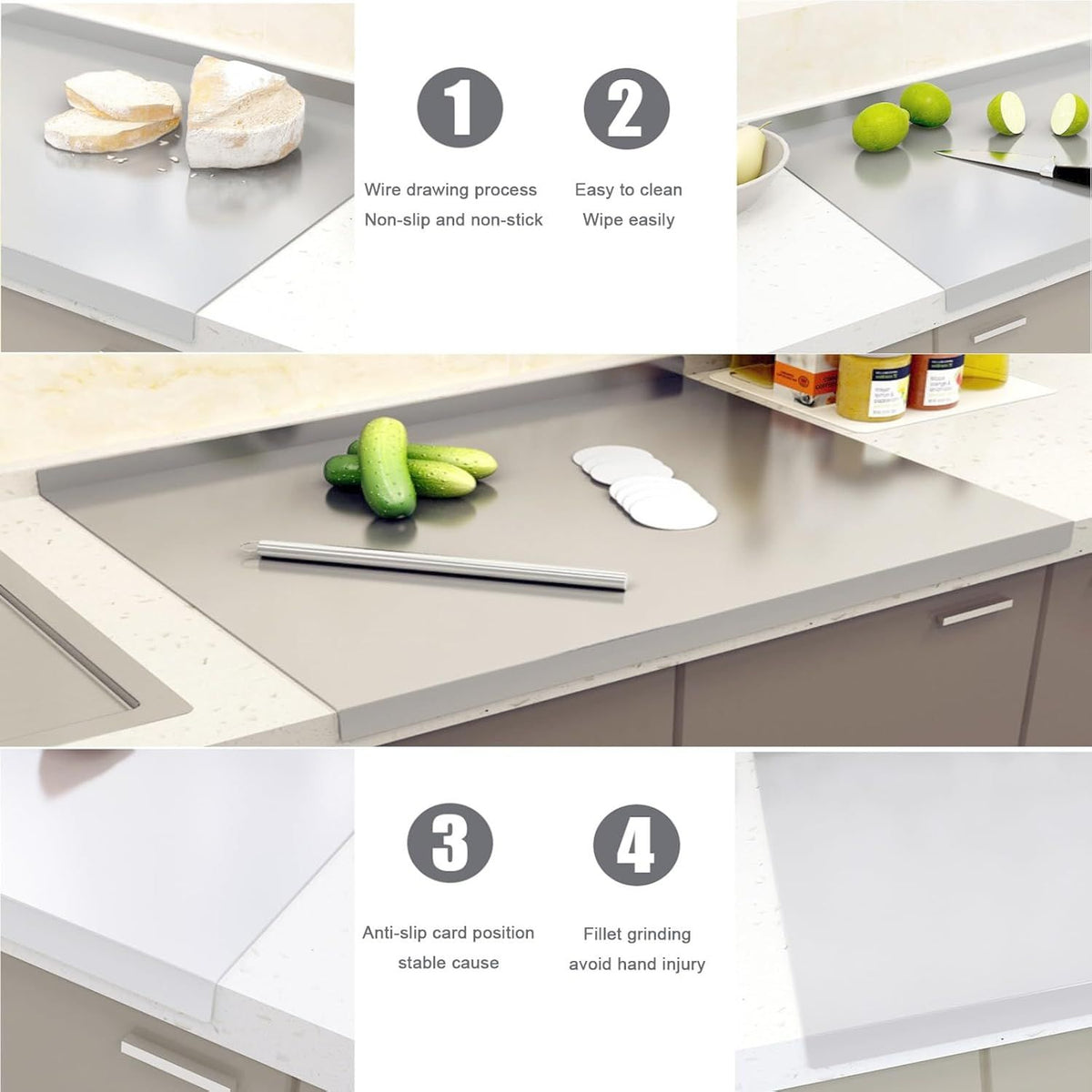 A Multi-Tasking Cutting Board for Prep, Baking, and Serving