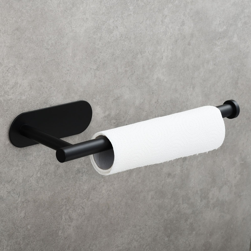 Adhesive Stainless Steel Toilet Paper Holder for 2 Rolls