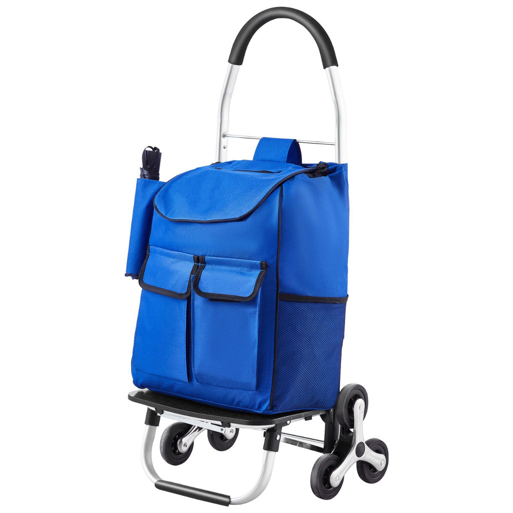 Foldable Stair Climbing Cart with 6 Wheels – Effortless Transport & Compact Storage