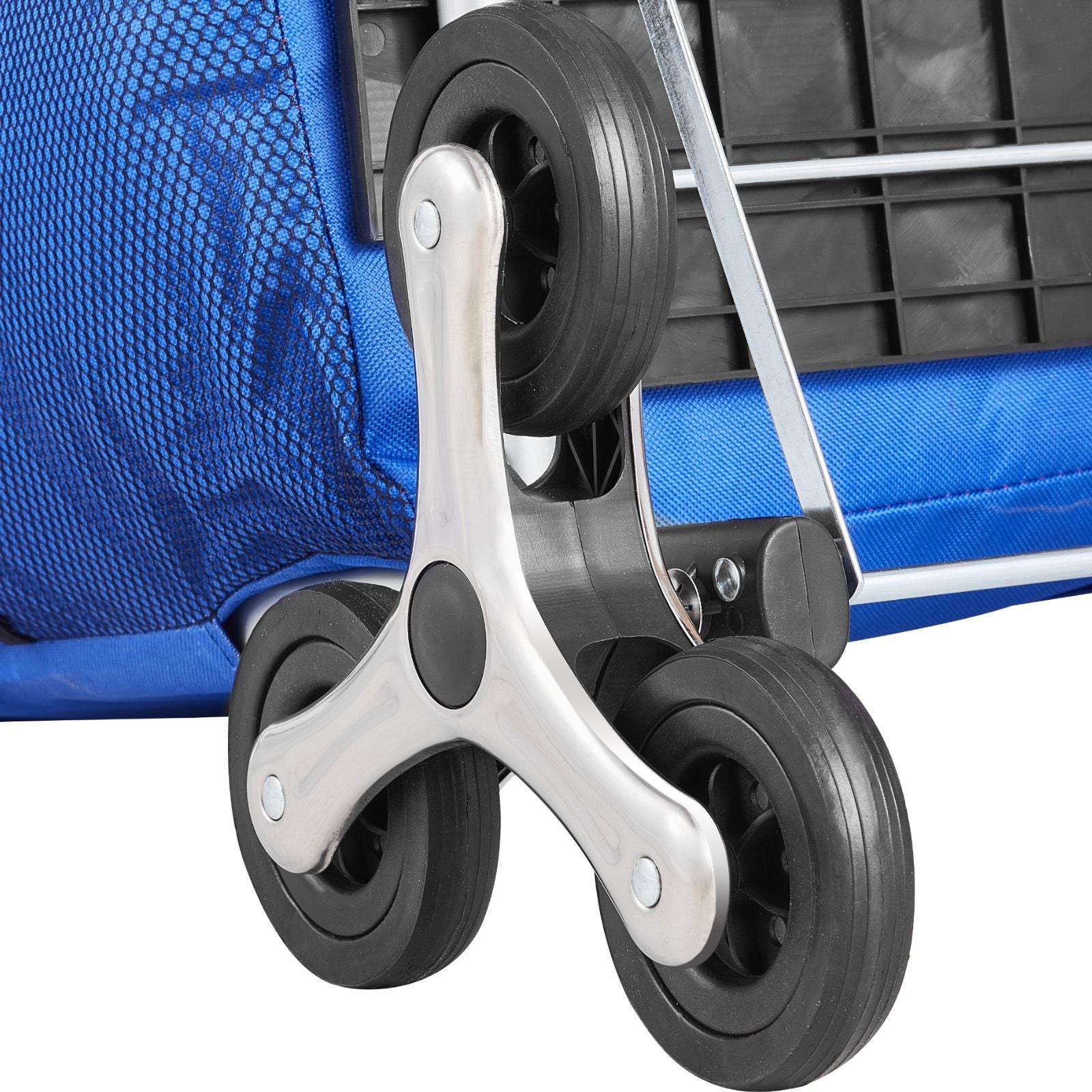 Foldable Stair Climbing Cart with 6 Wheels – Effortless Transport & Compact Storage