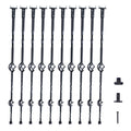 Decorative Double-Basket Balusters for Stair Railings