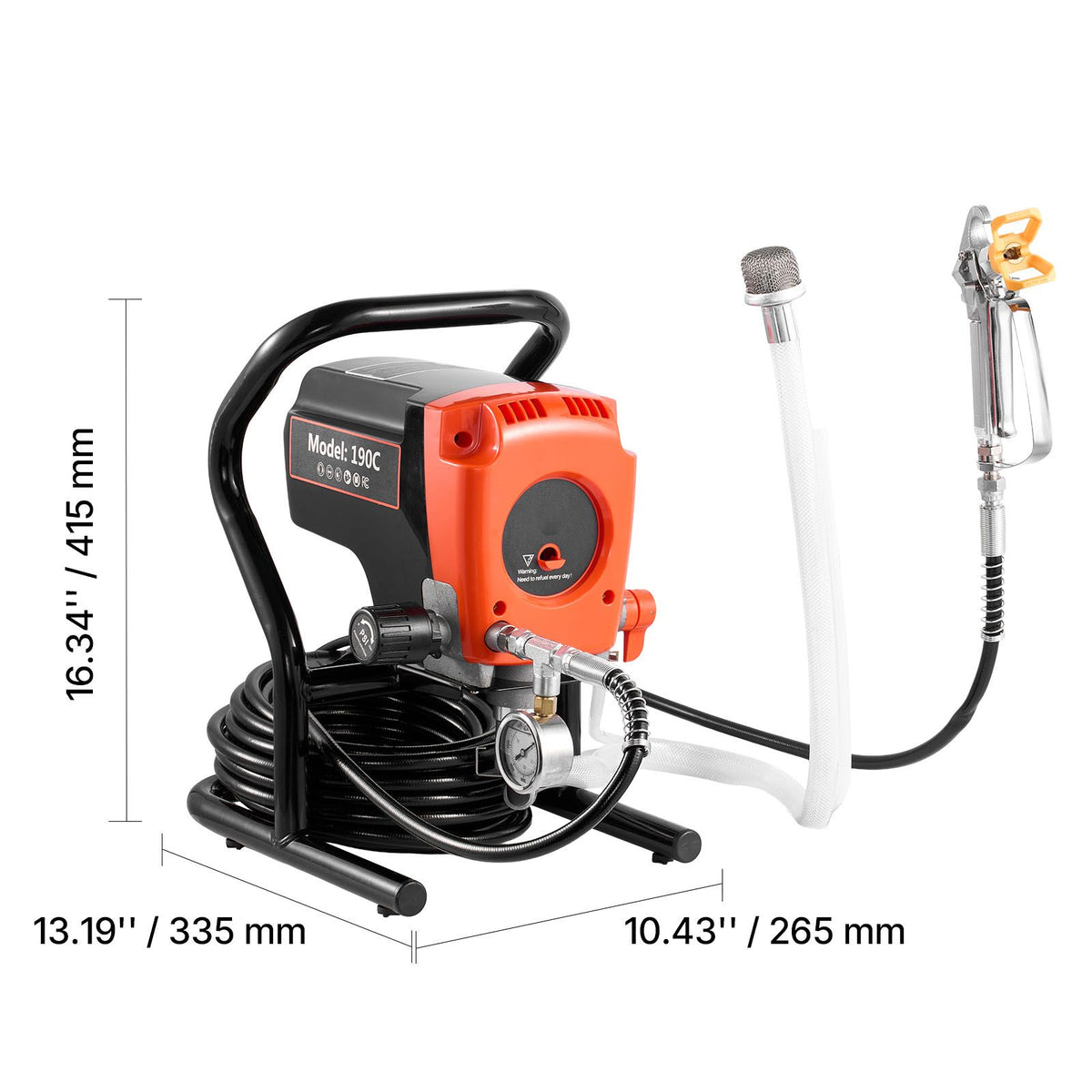 Stand Airless Paint Sprayer for Indoor and Outdoor Projects