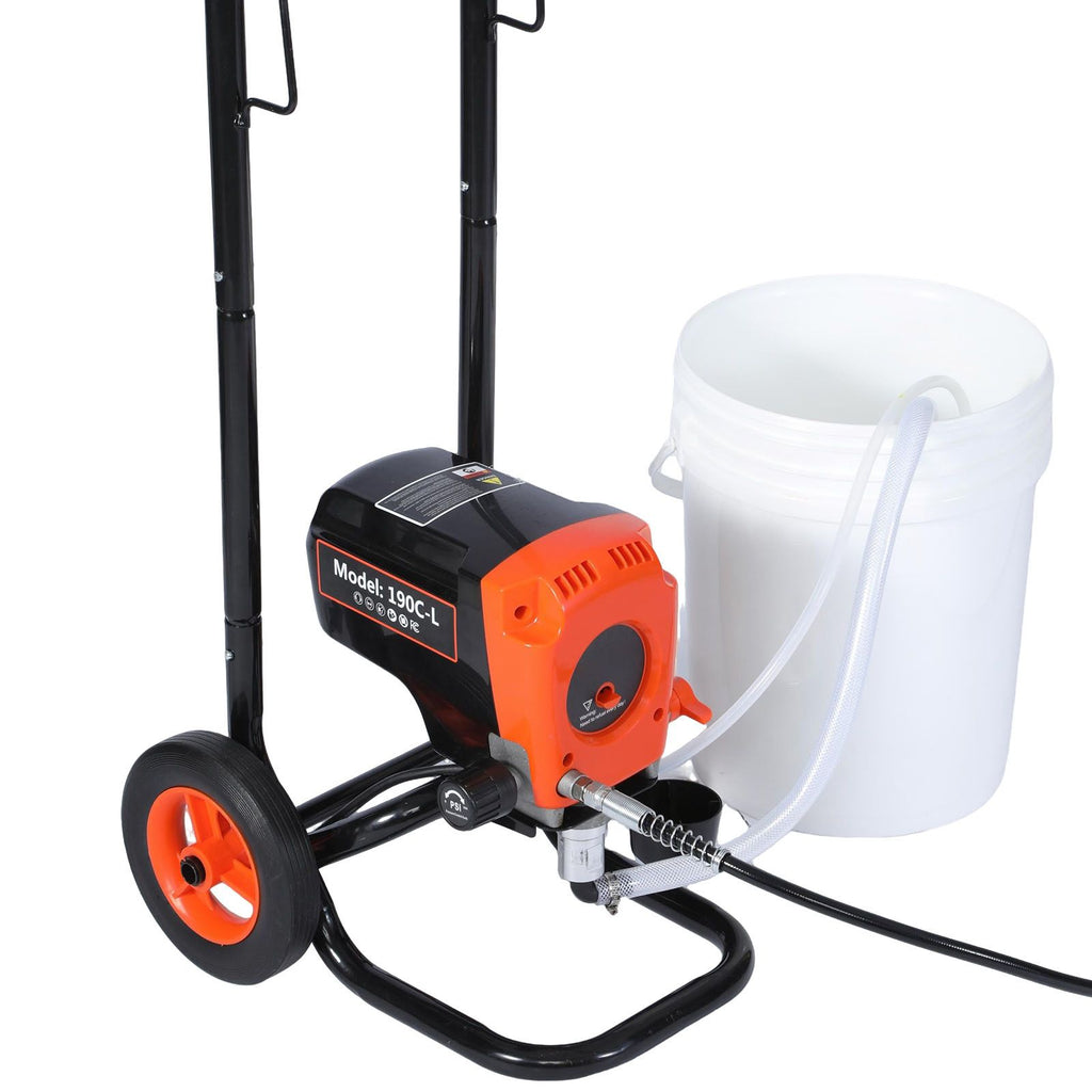 VEVOR Cart-Mounted Airless Paint Sprayer Kit