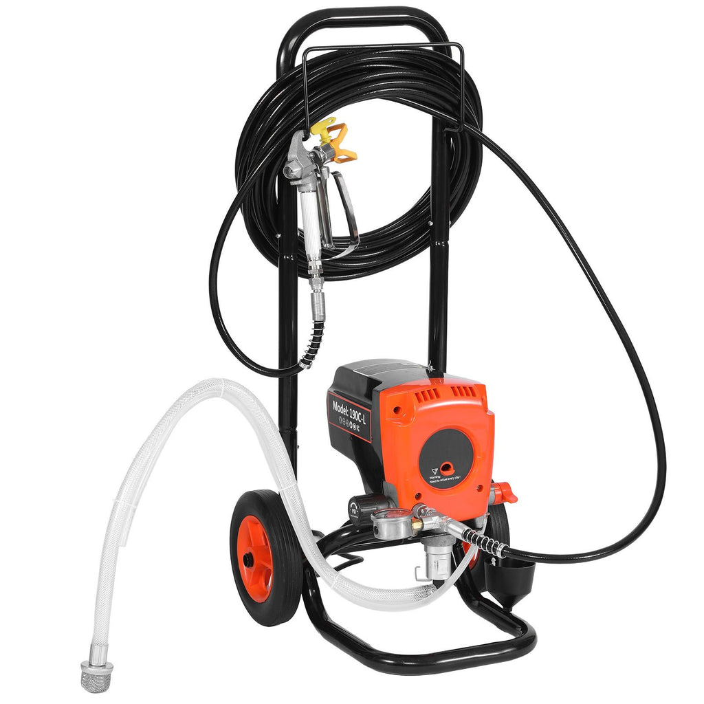 VEVOR Cart-Mounted Airless Paint Sprayer Kit