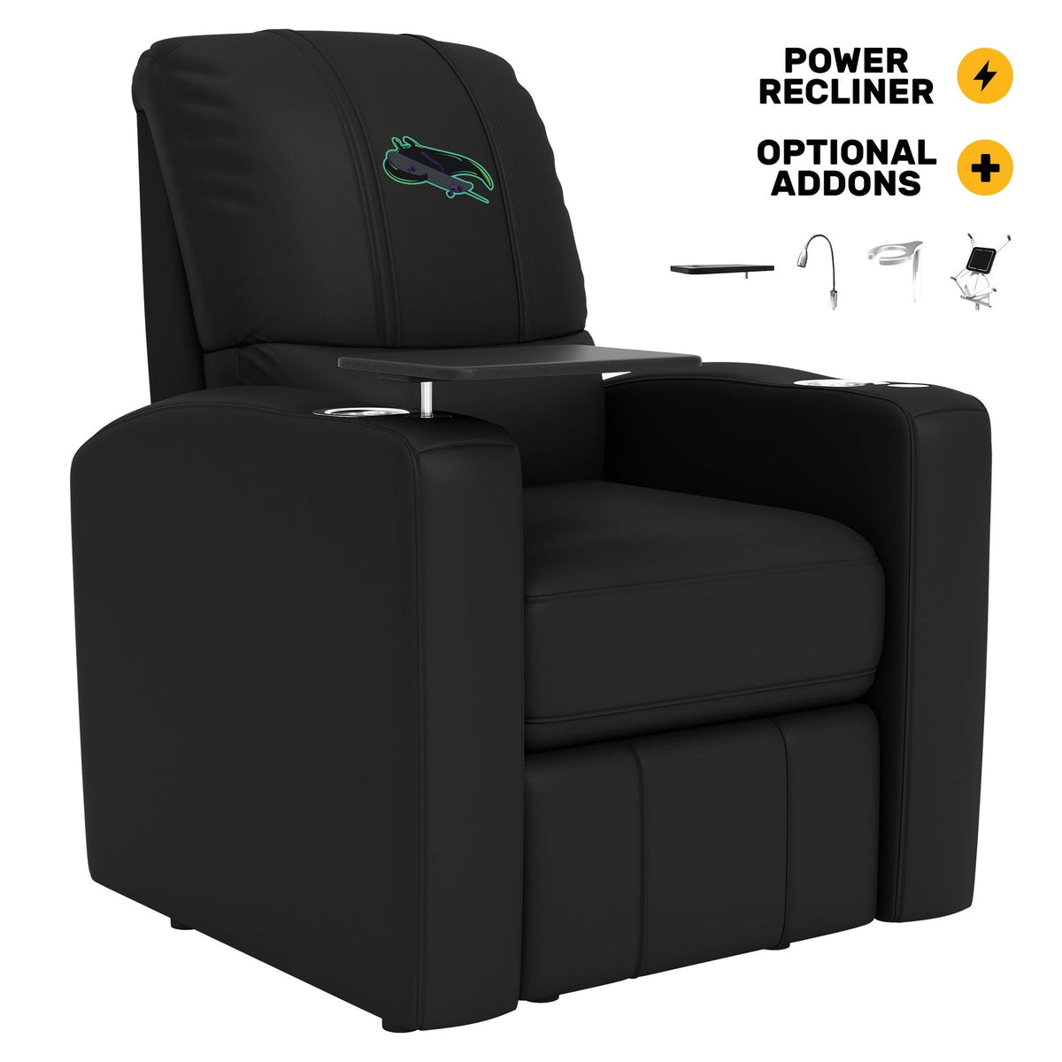 Stealth Power Plus Recliner with Tampa Bay Rays Logo