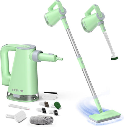 Convertible Steam Mop with Detachable Handheld Cleaner