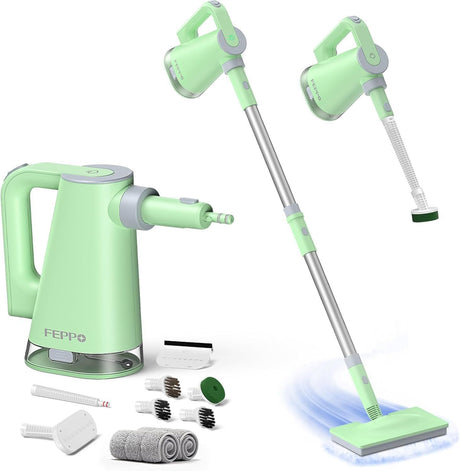 Convertible Steam Mop with Detachable Handheld Cleaner