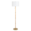 Stellar Floor Lamp with Organic Style and Pull Chain